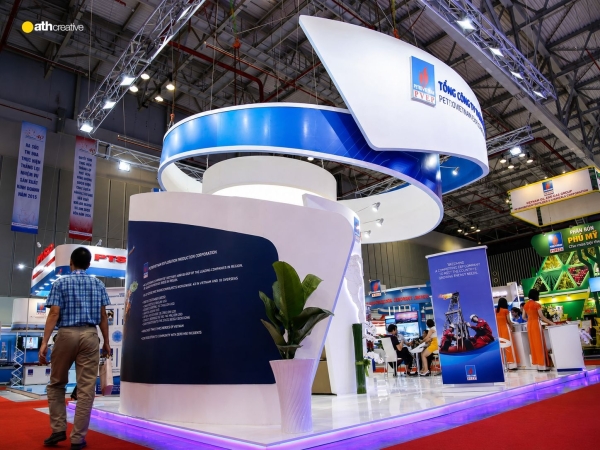 THIẾT KẾ BOOTH TRIỂN LÃM PVEP